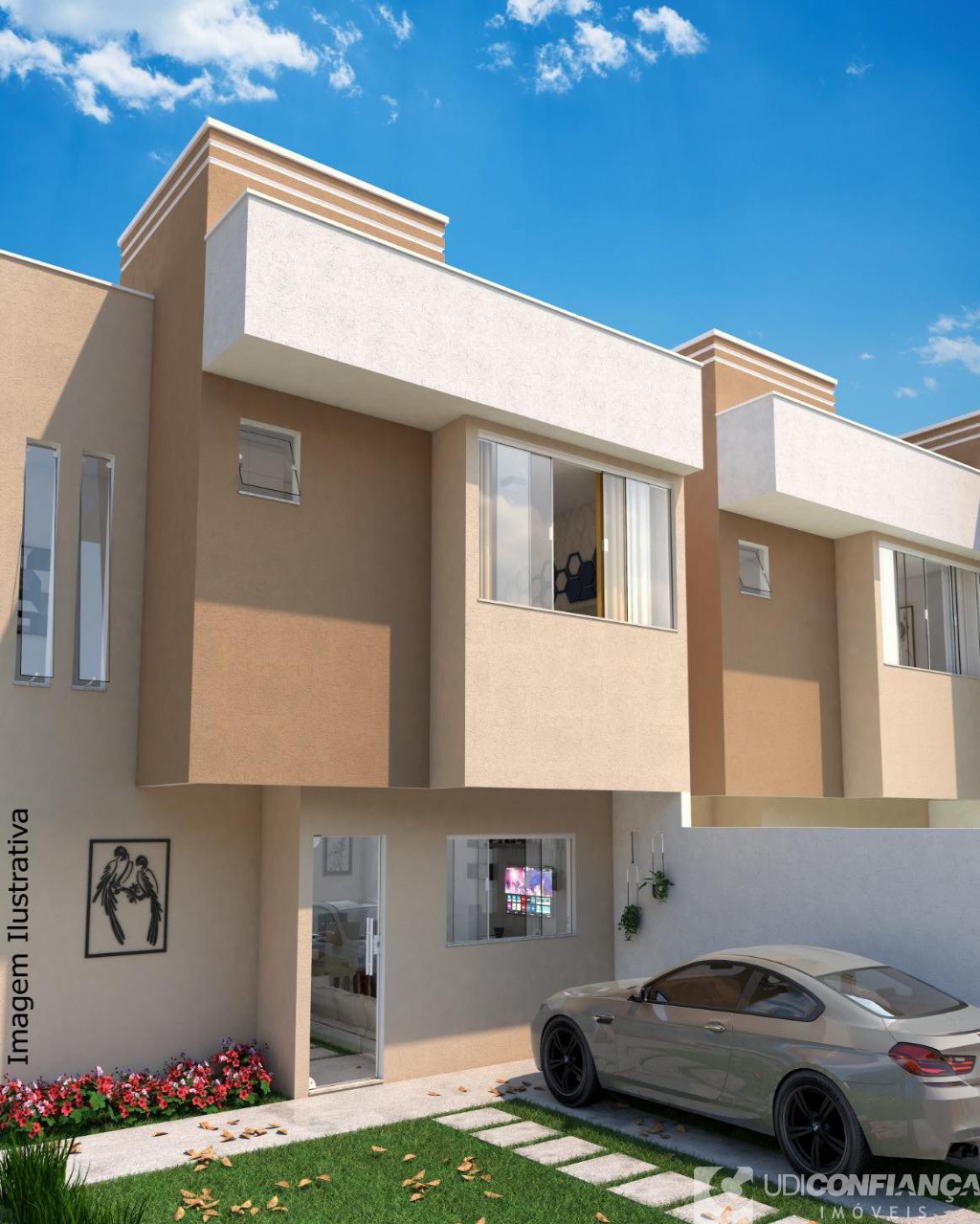 Sobrado, 3 quartos, 100 m² - Foto 2