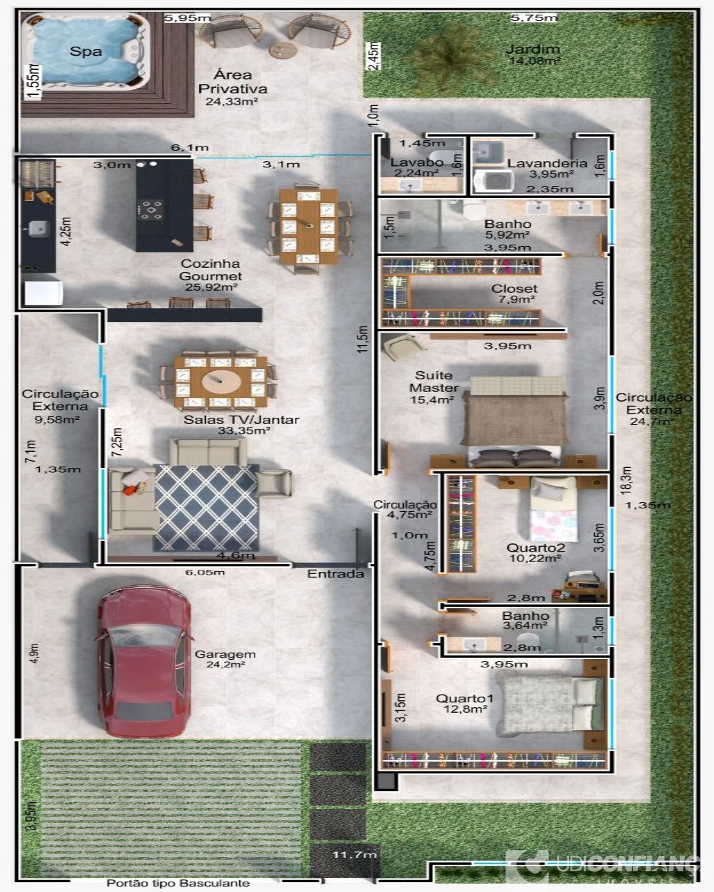 Casa à venda com 3 quartos, 166m² - Foto 5