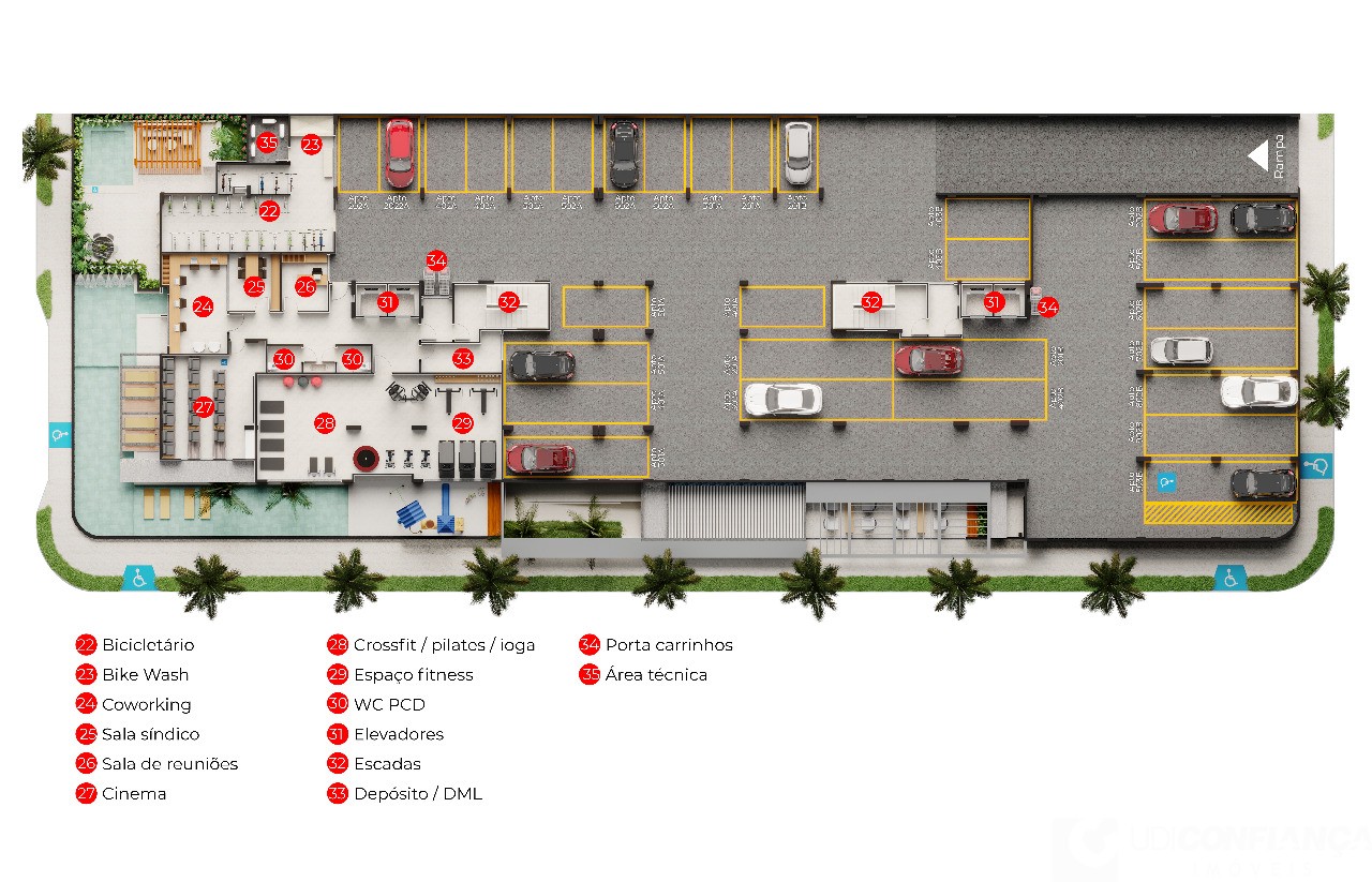 Apartamento à venda com 3 quartos, 109m² - Foto 3