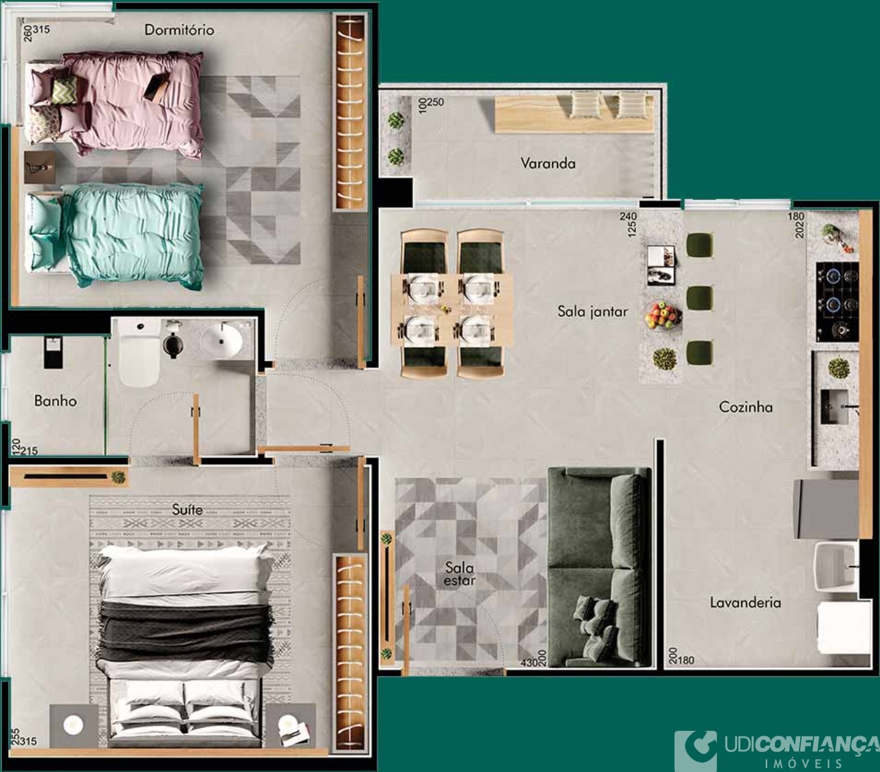 Apartamento à venda com 2 quartos, 44m² - Foto 5