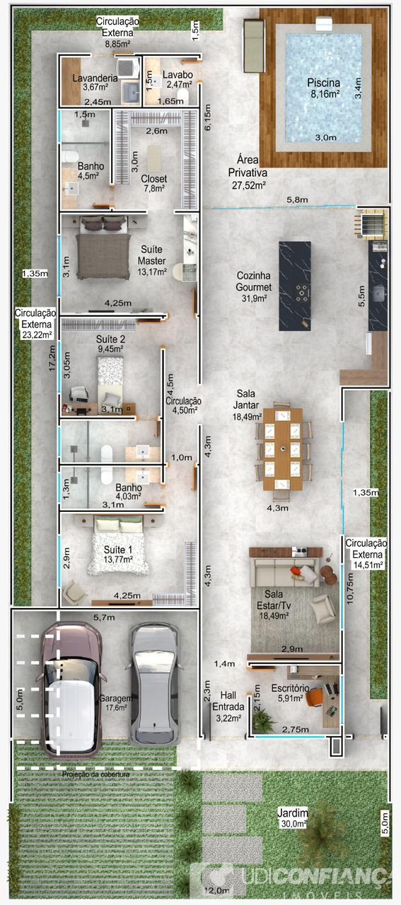 Casa à venda com 3 quartos, 180m² - Foto 5