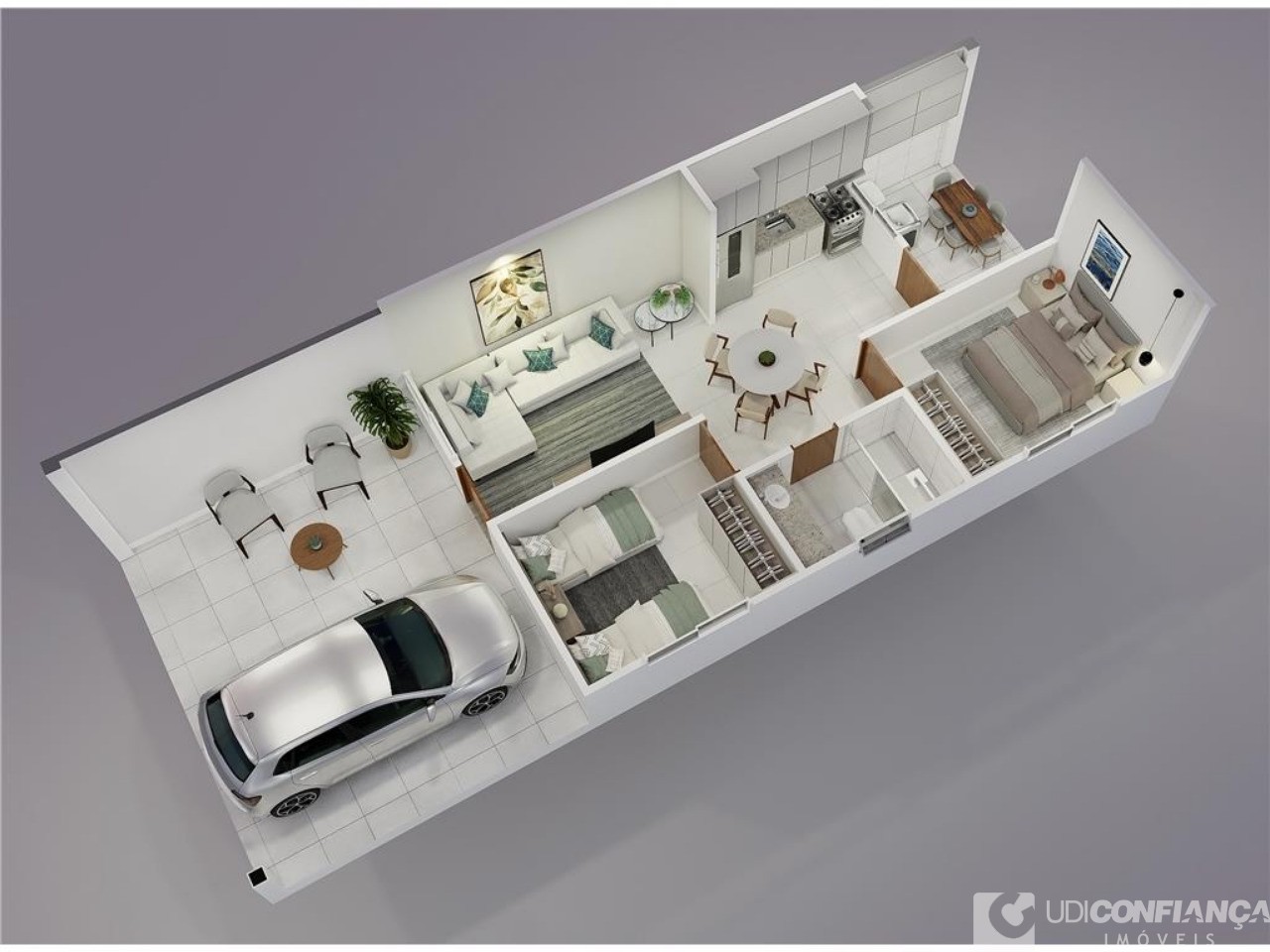 Casa à venda com 2 quartos, 71m² - Foto 3