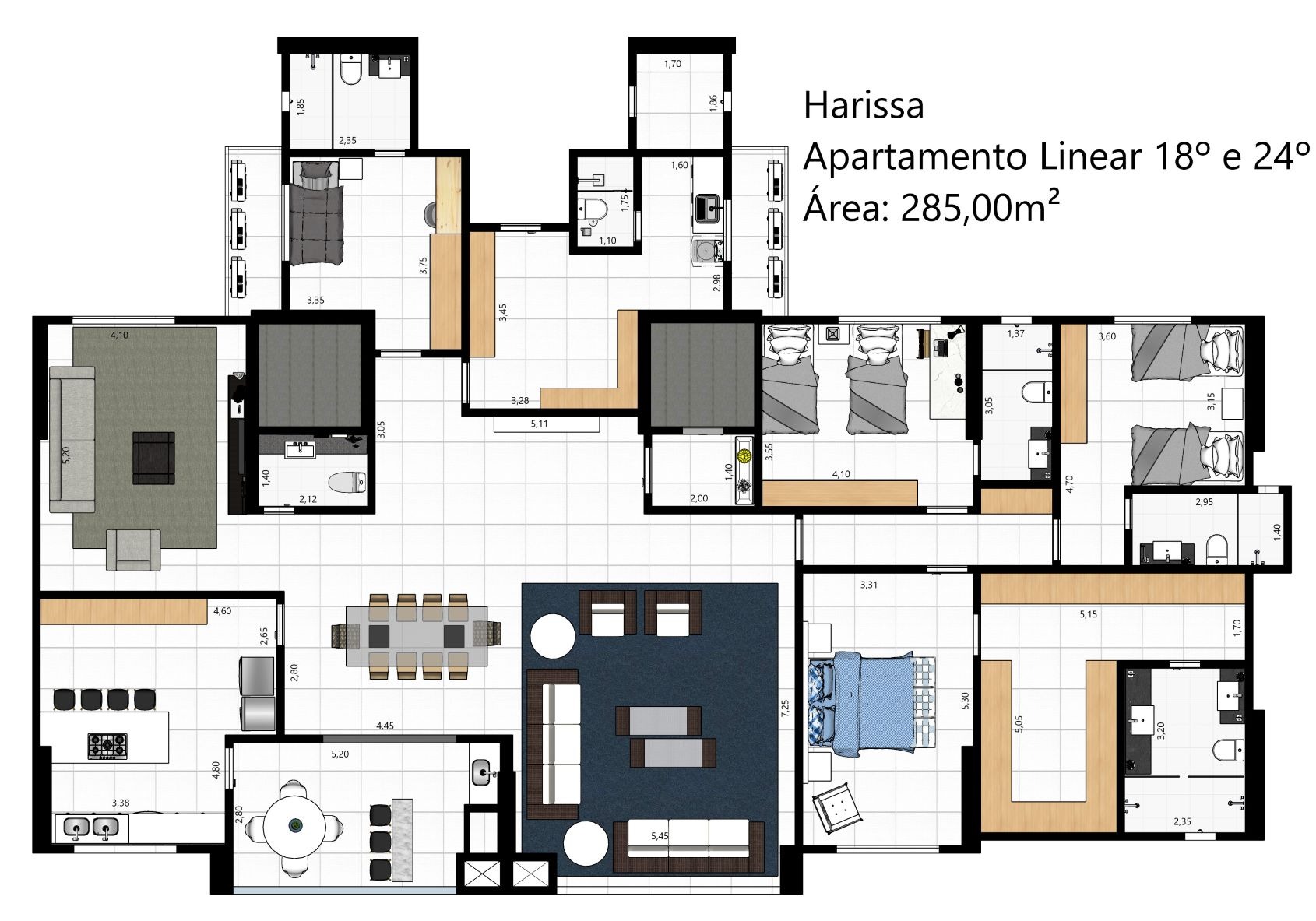 Apartamento à venda com 5 quartos - Foto 7