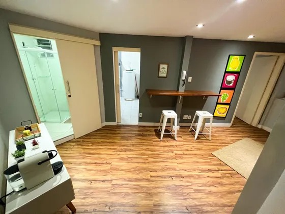 Apartamento à venda com 1 quarto, 43m² - Foto 9