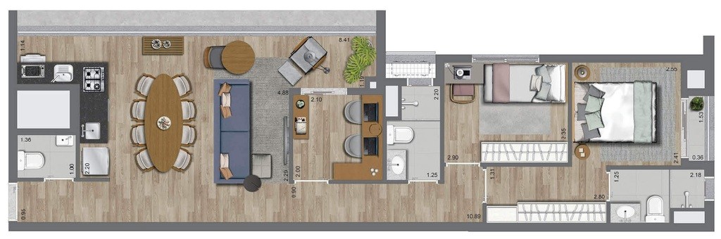 Apartamento, 4 quartos, 161 m² - Foto 49