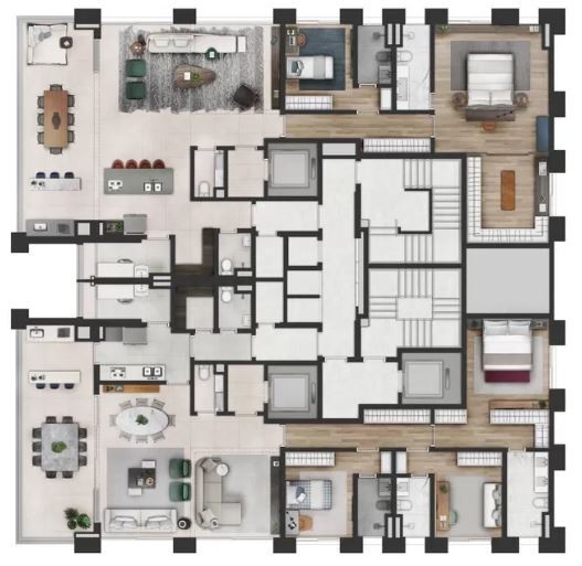 Apartamento, 3 quartos, 192 m² - Foto 14