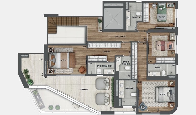 Cobertura à venda com 3 quartos, 213m² - Foto 58