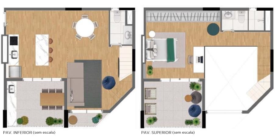 Apartamento, 1 quarto, 58 m² - Foto 24