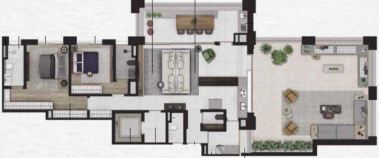 Apartamento, 3 quartos, 348 m² - Foto 21