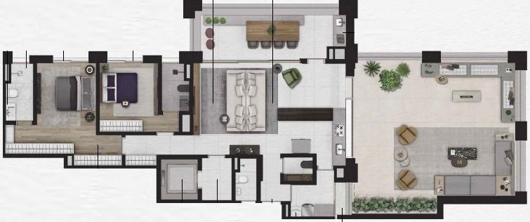 Apartamento, 2 quartos, 135 m² - Foto 21