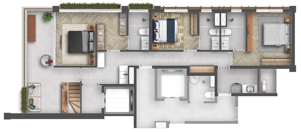 Apartamento à venda com 2 quartos, 105m² - Foto 21