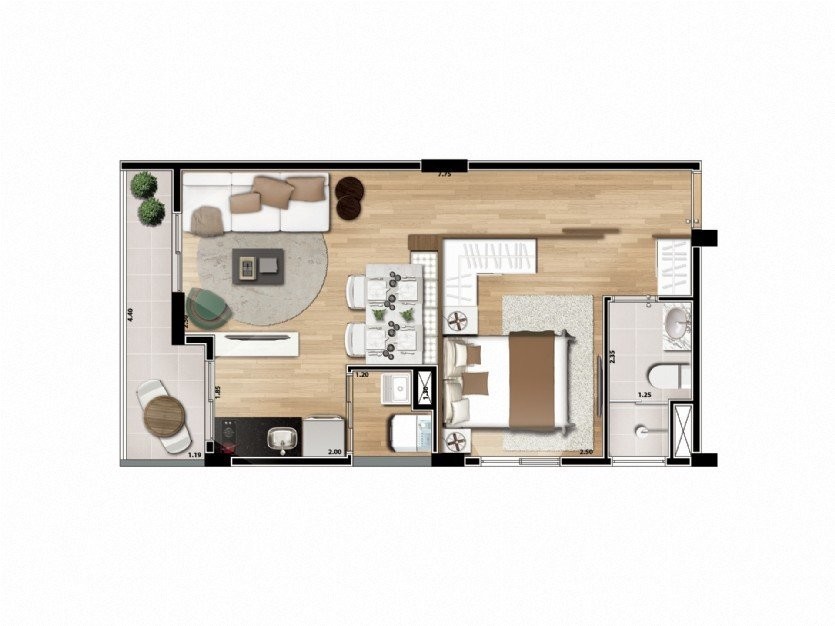 Cobertura à venda com 1 quarto, 74m² - Foto 10