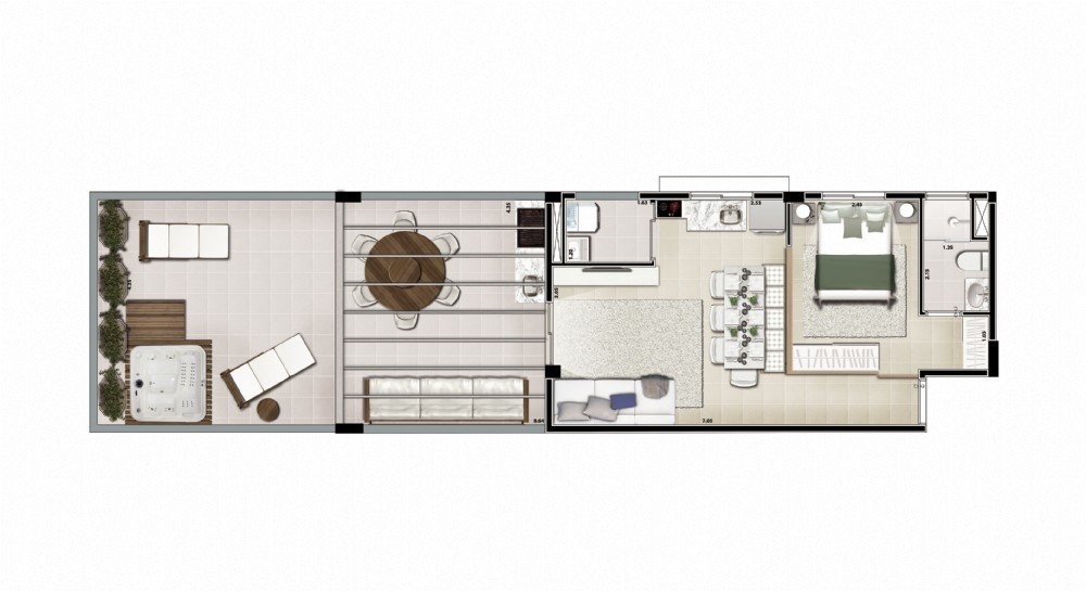 Cobertura à venda com 1 quarto, 74m² - Foto 13