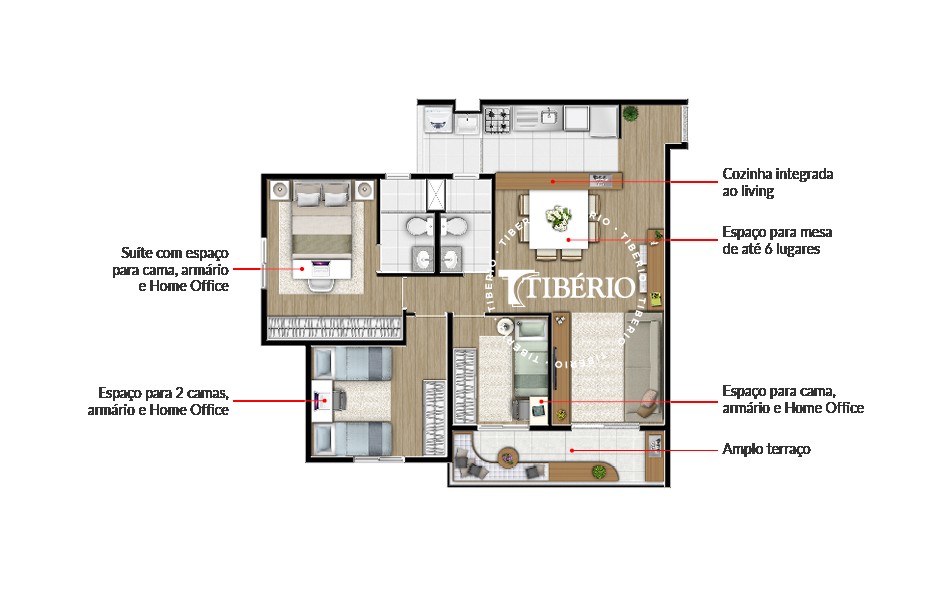 Apartamento, 2 quartos, 50 m² - Foto 39