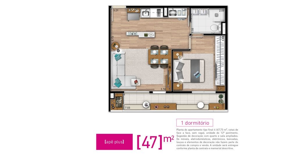Kitnet-Studio, 35 m² - Foto 16