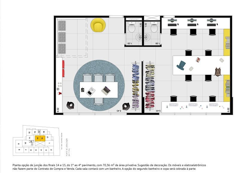 Conjunto Comercial-Sala à venda, 67m² - Foto 18