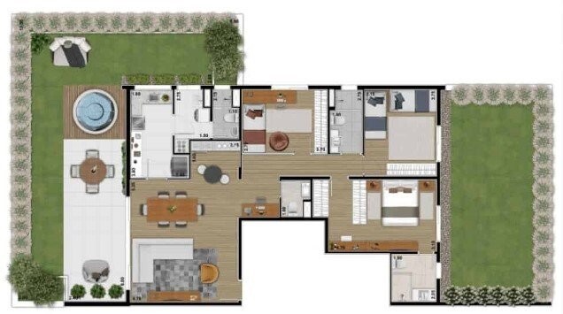 Apartamento à venda com 3 quartos, 132m² - Foto 23