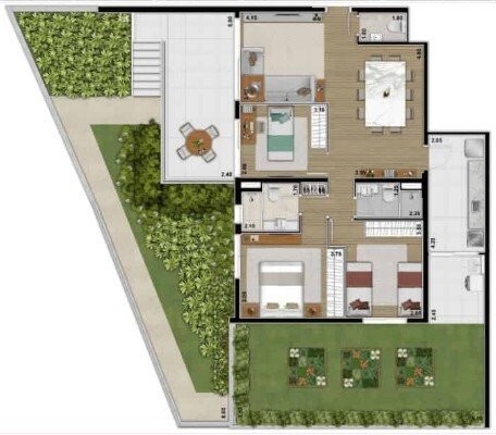 Apartamento à venda com 3 quartos, 102m² - Foto 24