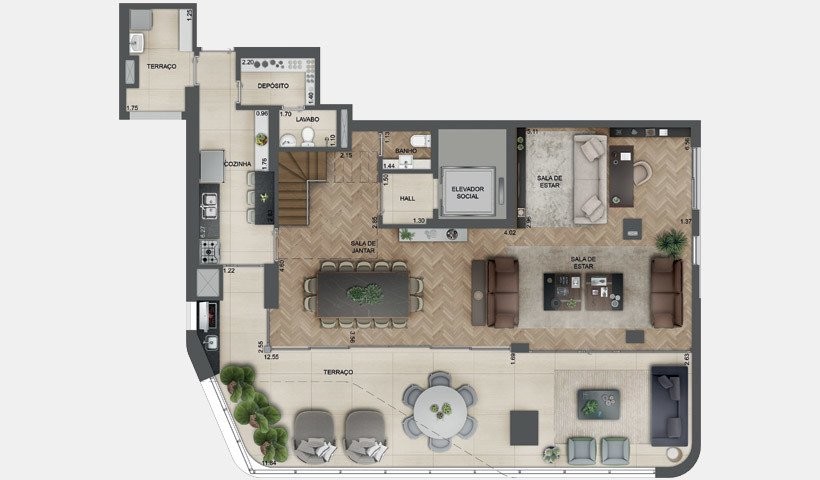 Cobertura à venda com 3 quartos, 213m² - Foto 55