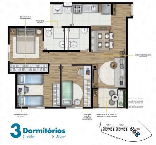 Apartamento à venda com 2 quartos, 45m² - Foto 15