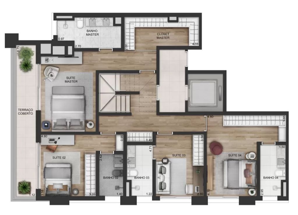 Apartamento, 3 quartos, 192 m² - Foto 18