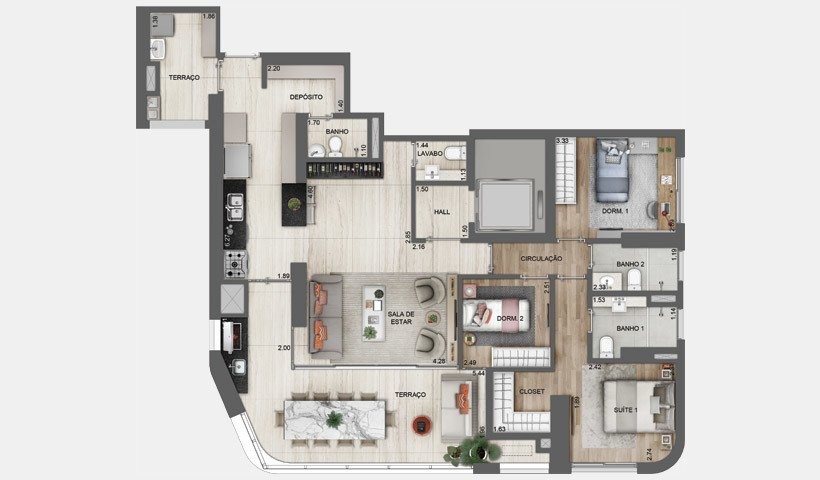 Cobertura à venda com 3 quartos, 213m² - Foto 45