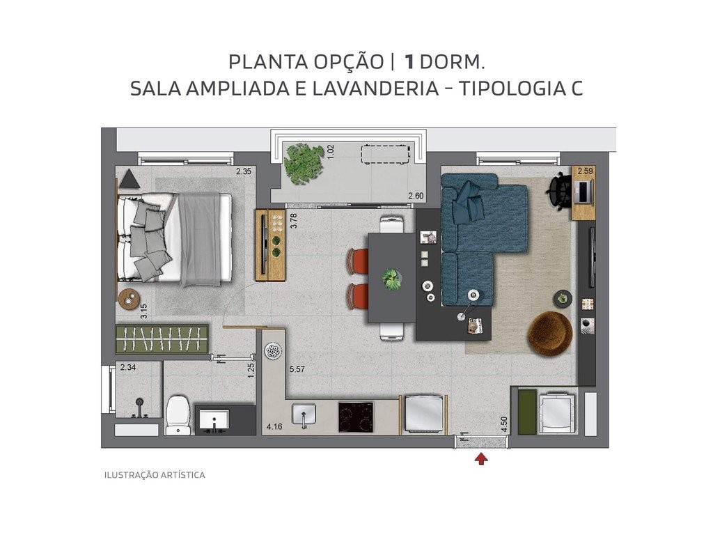 Apartamento à venda com 2 quartos, 41m² - Foto 27