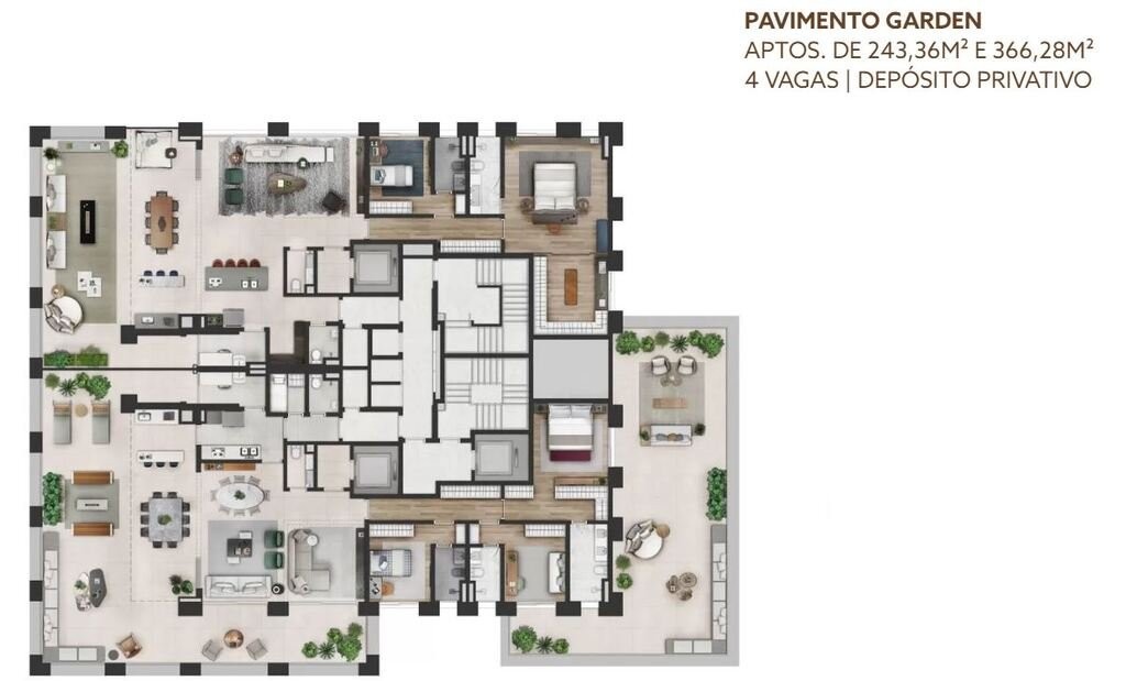 Apartamento, 3 quartos, 192 m² - Foto 13