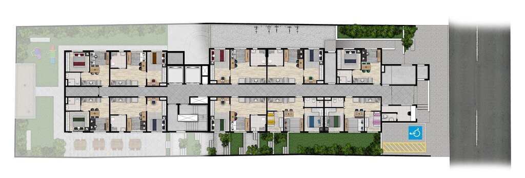 Apartamento, 2 quartos, 32 m² - Foto 7