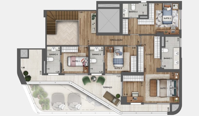 Cobertura à venda com 3 quartos, 213m² - Foto 56