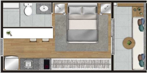 Apartamento, 2 quartos, 55 m² - Foto 15