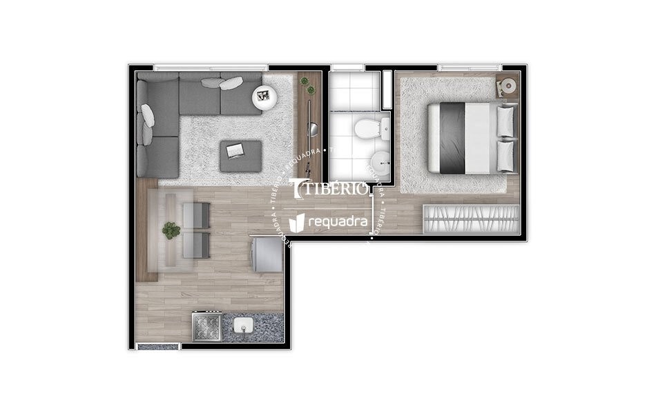 Apartamento à venda com 1 quarto, 33m² - Foto 19