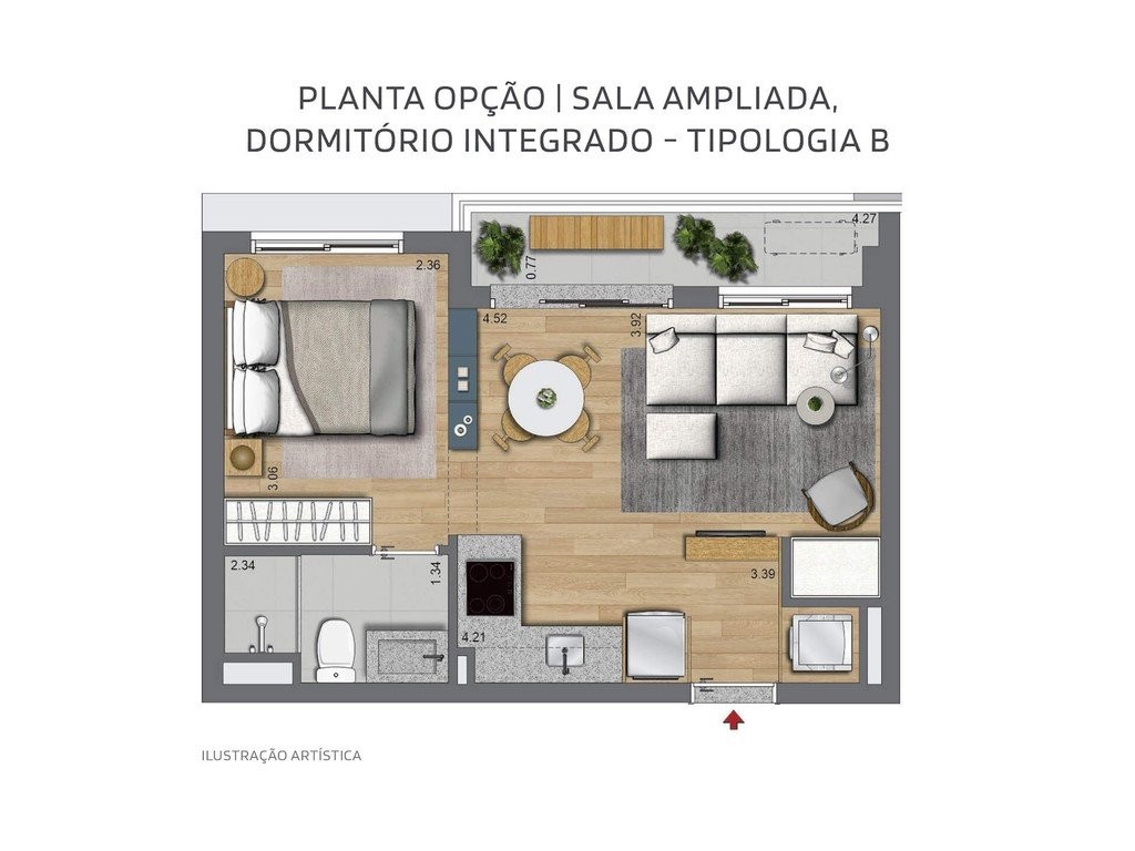 Apartamento à venda com 2 quartos, 41m² - Foto 24