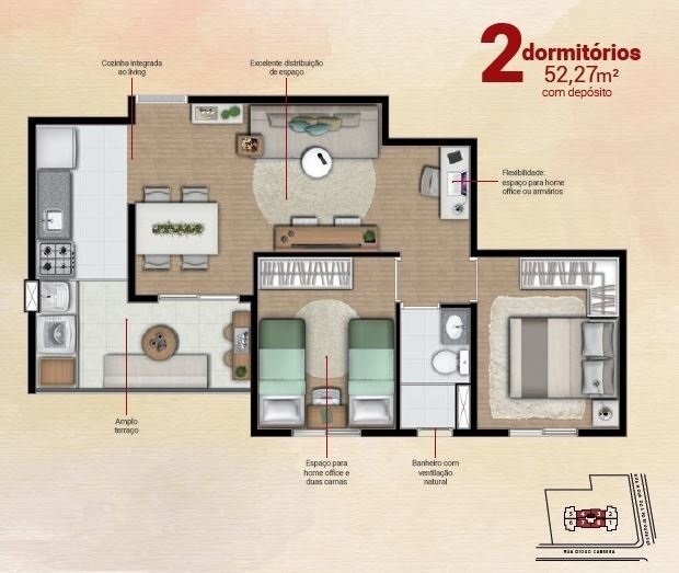 Apartamento, 2 quartos, 71 m² - Foto 14