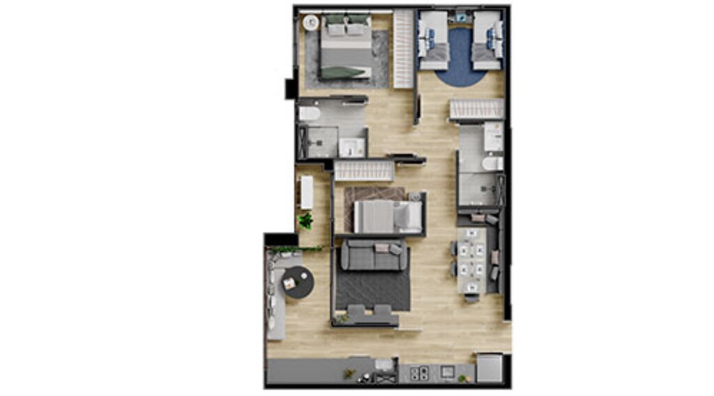 Apartamento à venda com 2 quartos, 57m² - Foto 11