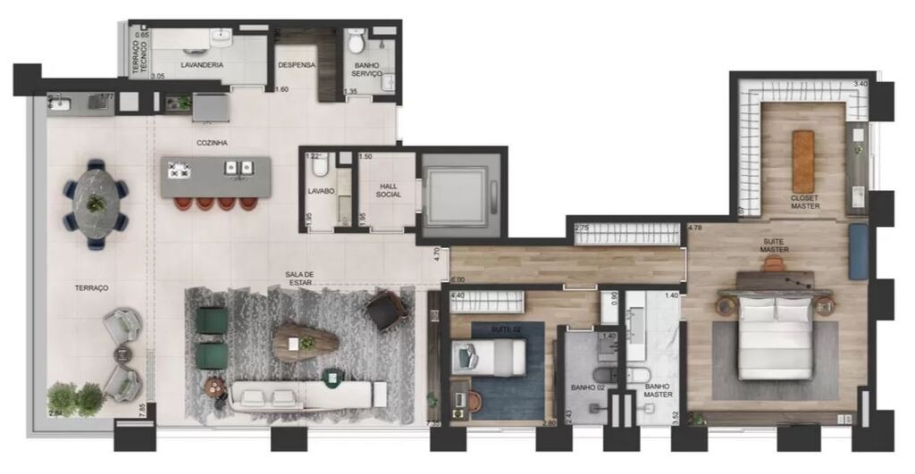 Apartamento, 3 quartos, 366 m² - Foto 15
