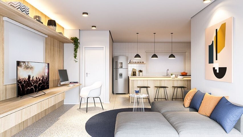 Apartamento, 1 quarto, 46 m² - Foto 4