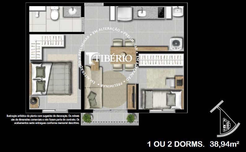 Kitnet-Studio, 30 m² - Foto 19