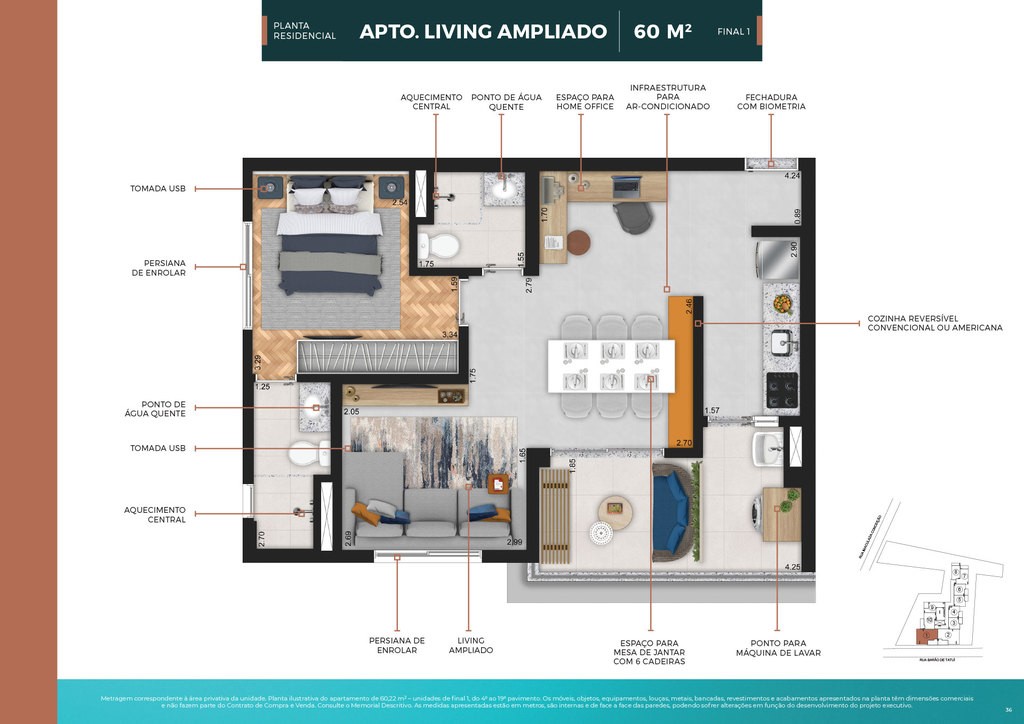 Apartamento, 1 quarto, 25 m² - Foto 32