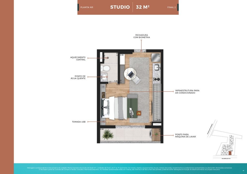 Apartamento, 1 quarto, 25 m² - Foto 28