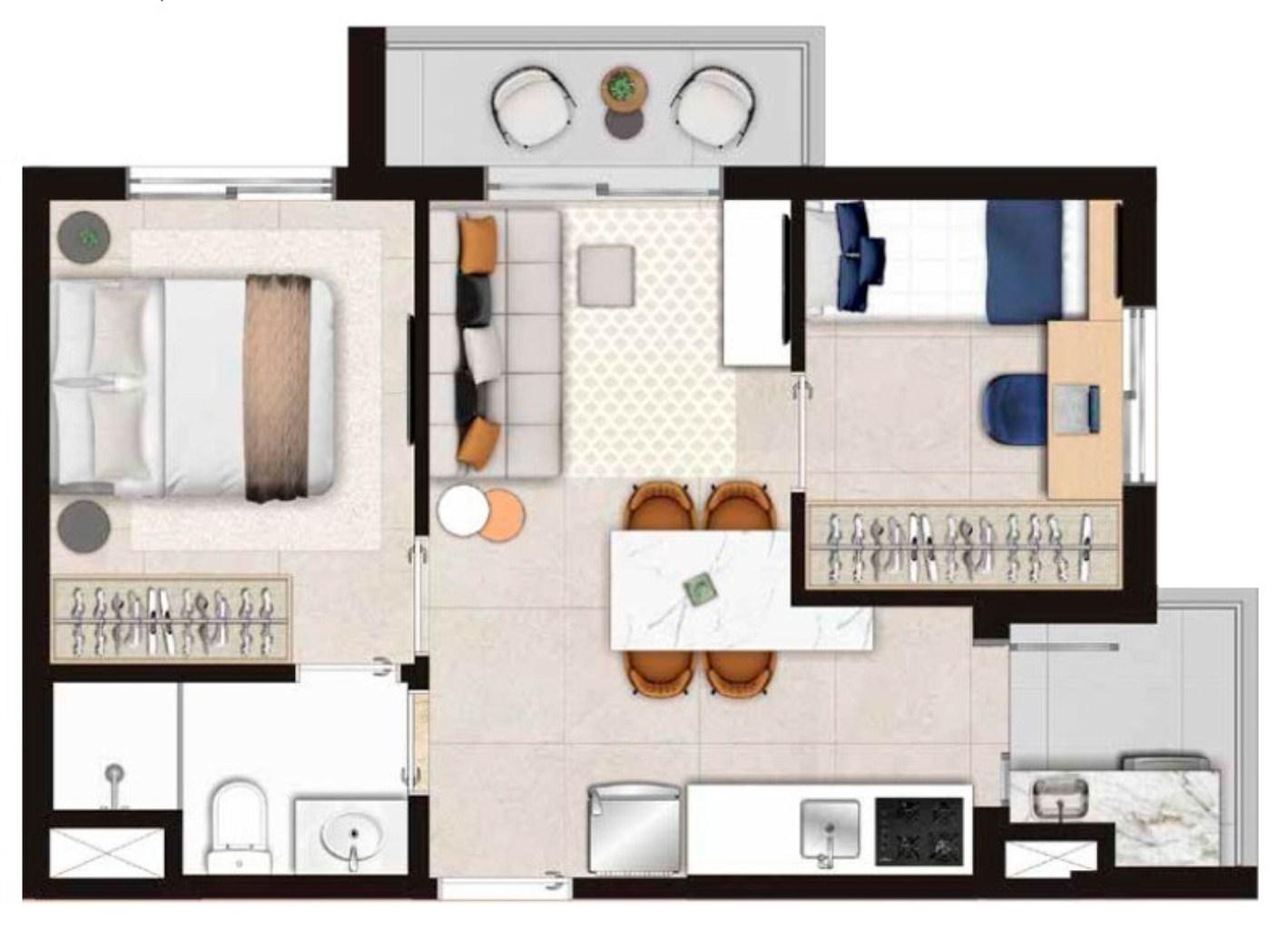 Apartamento, 1 quarto, 24 m² - Foto 29