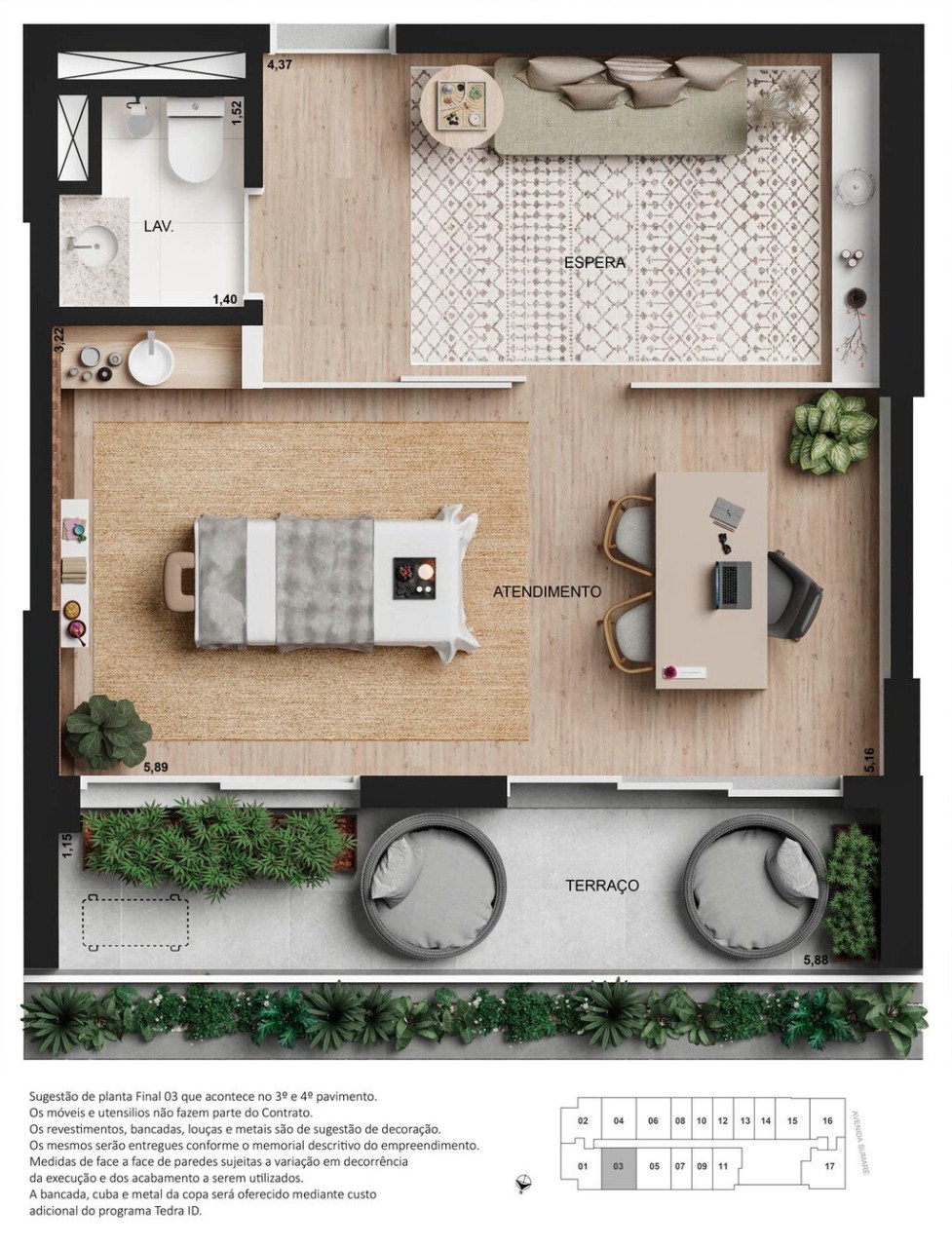 Sala-Conjunto, 47 m² - Foto 6