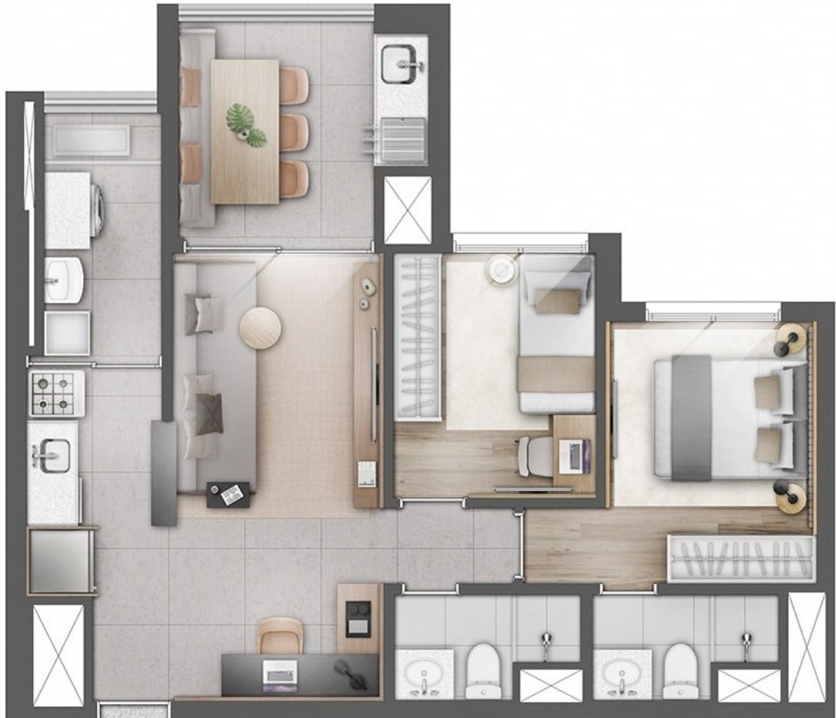 Apartamento à venda com 3 quartos, 104m² - Foto 14