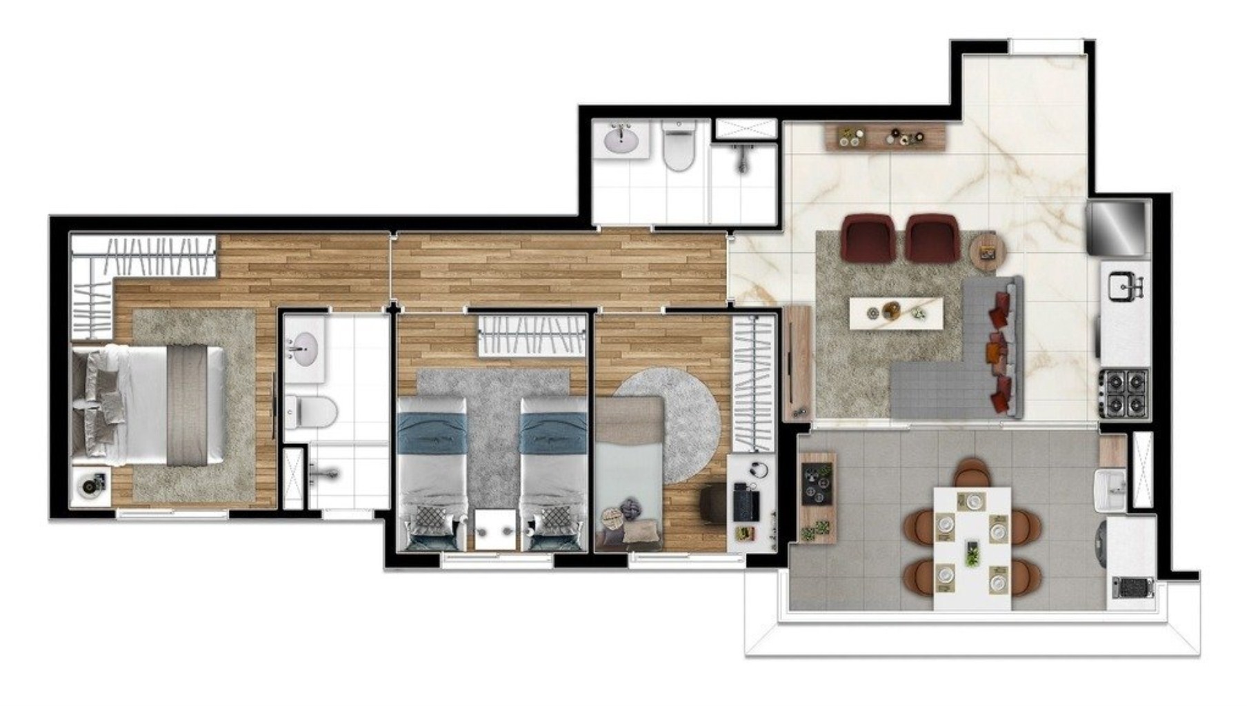 Apartamento à venda com 2 quartos, 41m² - Foto 23