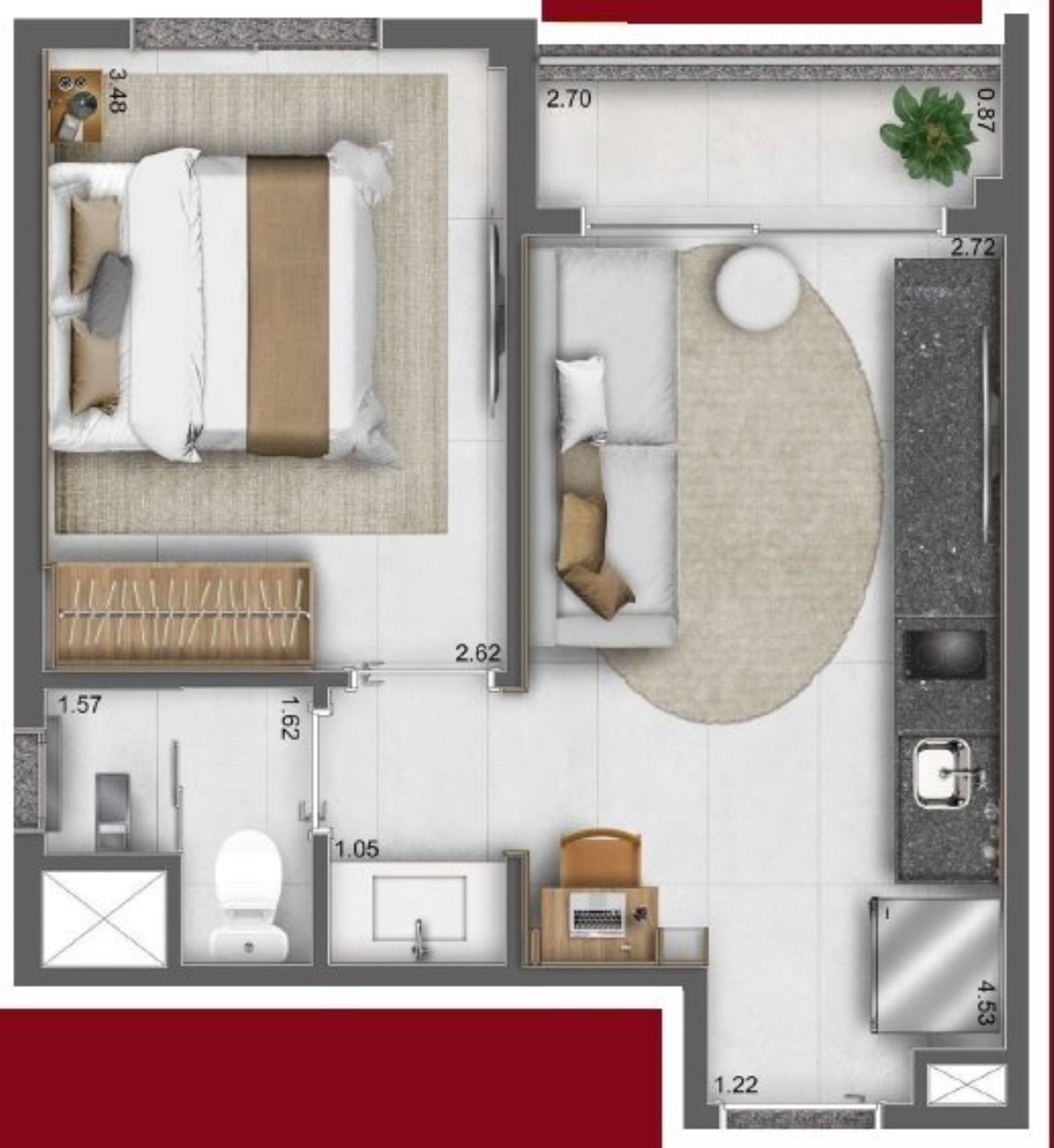 Apartamento, 2 quartos, 38 m² - Foto 21