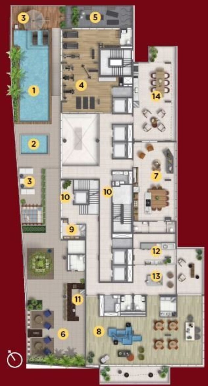 Apartamento, 2 quartos, 38 m² - Foto 20