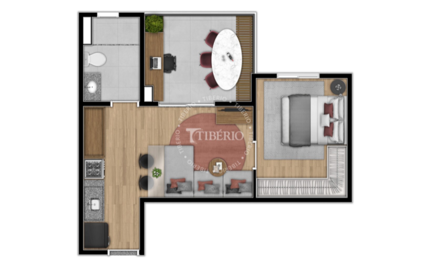 Apartamento à venda com 1 quarto, 39m² - Foto 37