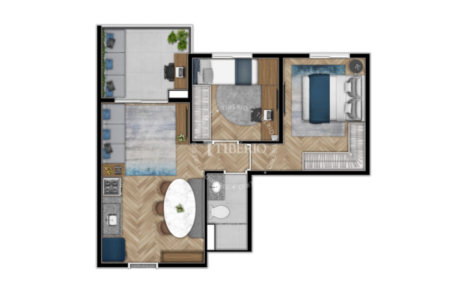 Apartamento, 2 quartos, 52 m² - Foto 38