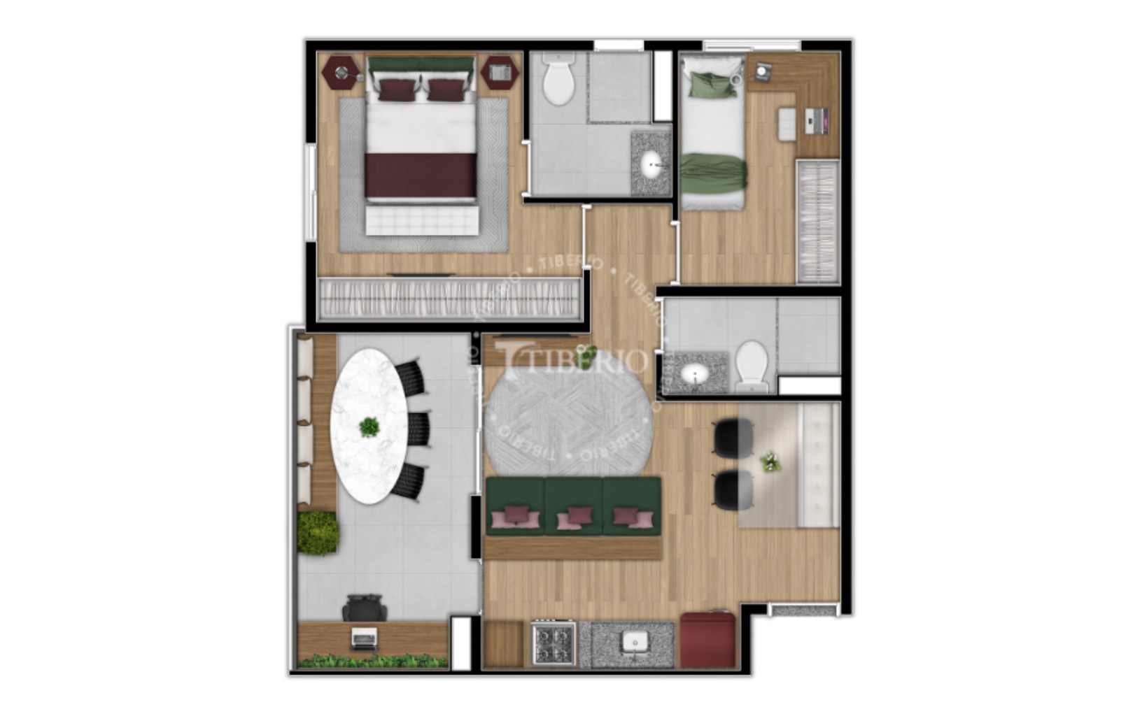 Apartamento, 2 quartos, 52 m² - Foto 39
