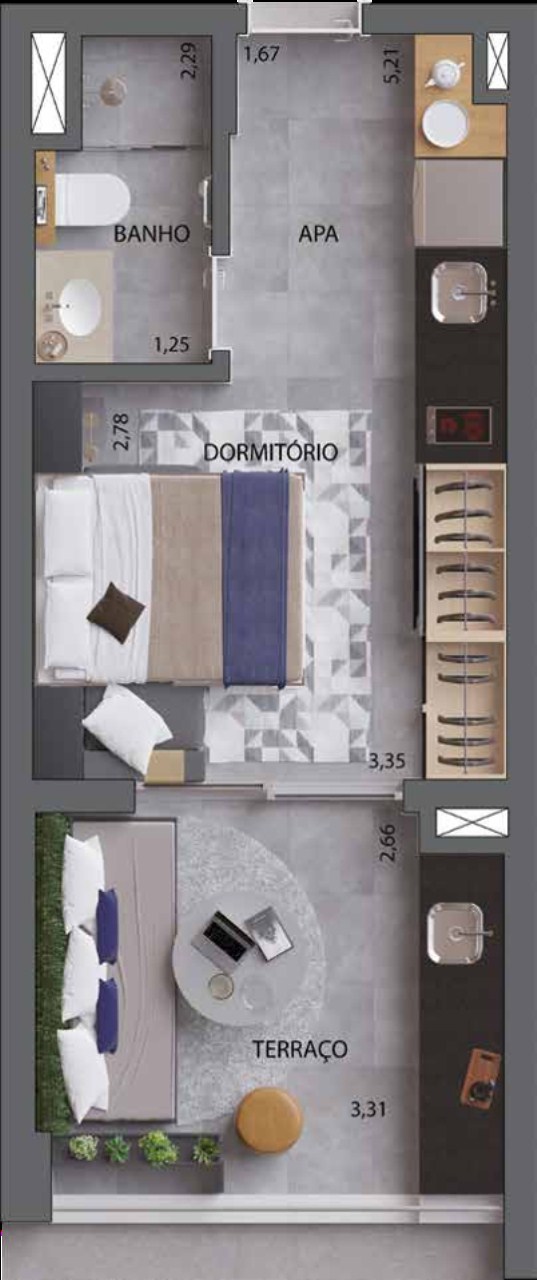 Apartamento à venda com 2 quartos, 113m² - Foto 21